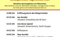 17. Marler Frauensporttag am 18. Februar 2018